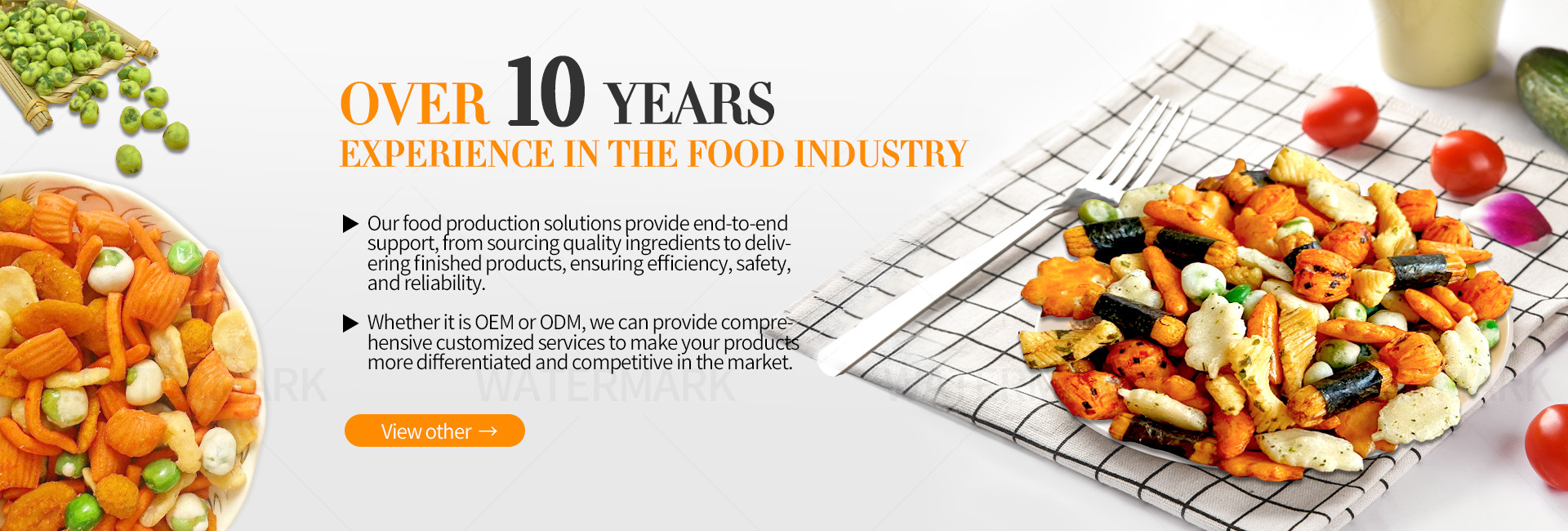 Qualità Spuntini del cracker del riso fabbrica