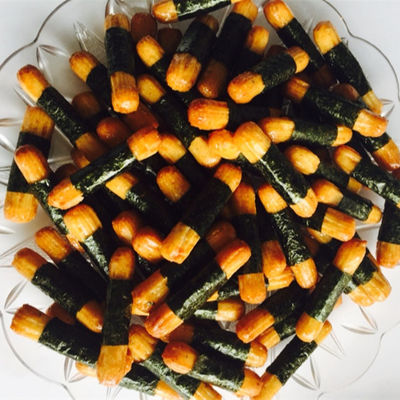 comprare Il cracker del riso rotolato alga fa un spuntino gli spuntini deliziosi croccanti del riso soffiato online manufacture