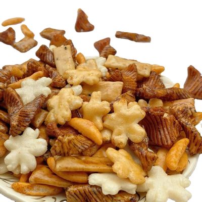 comprare Spuntino delizioso di scricchiolio del soffio di sapore dei cracker giapponesi glutinosi del riso online manufacture