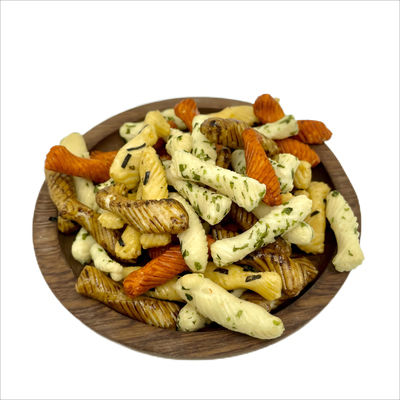 comprare Biscotti di riso salati, perfettamente bilanciati con alghe di soia e zest piccante. online manufacture