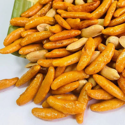 Buon prezzo Struttura croccante del cachi dei peperoncini rossi dei cracker giapponesi puri del riso in linea