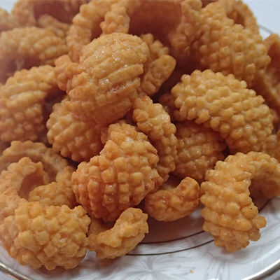 Buon prezzo Cracker d'imballaggio personalizzabile Fried Food Baked Puffed Snacks croccante del riso per i bambini in linea