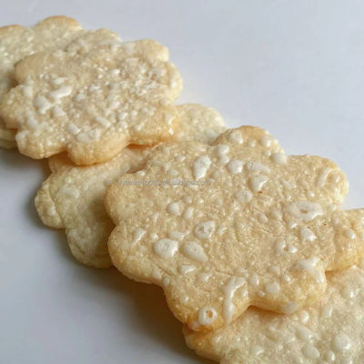 Buon prezzo Biscotti giapponesi del riso dei cracker BRC del riso di Senbei di sapore del gamberetto in linea