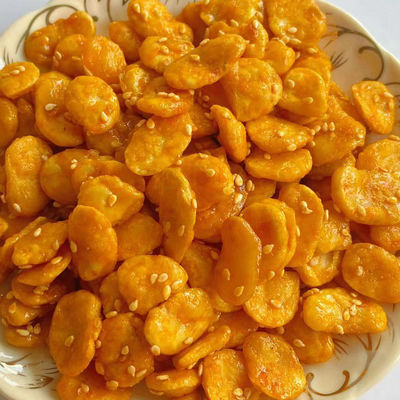 Buon prezzo Spuntino felice Fava Beans Sliced Broad Beans Edamame di sapore del sesamo in linea