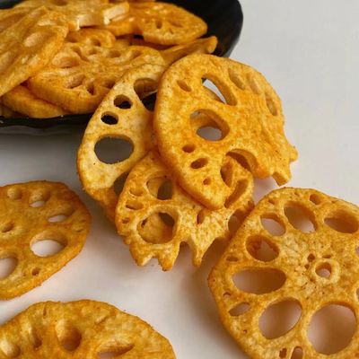 Buon prezzo Ortaggi da frutto secchi sapore dei gamberi Lotus Root Snacks piccante in linea