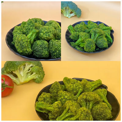 Buon prezzo Crunchy Green Goodness Savory Vacuum Frittato Broccoli Snacks Delizie in linea