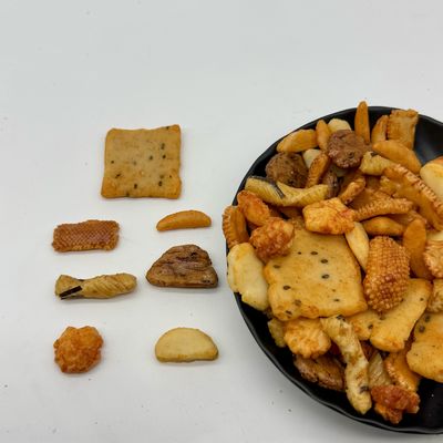Cereali a basso contenuto di grassi snack arrosto fritto biscotti al forno per la lavorazione su misura