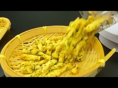 Rotolo lungo del cracker del riso dell'alga