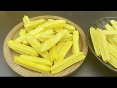 «Queste patate fritte sono così croccanti e deliziose ed hanno un centro vuoto.»