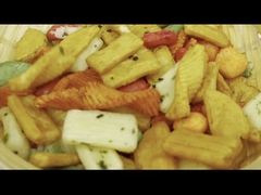 l'OEM ha soffiato cracker croccante del riso all'ingrosso i produttori cinesi dello spuntino