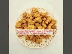 Cracker di riso di prima qualità. Prodotti in Cina, certificati BRC, Kosher e FDA, ottimo prezzo.